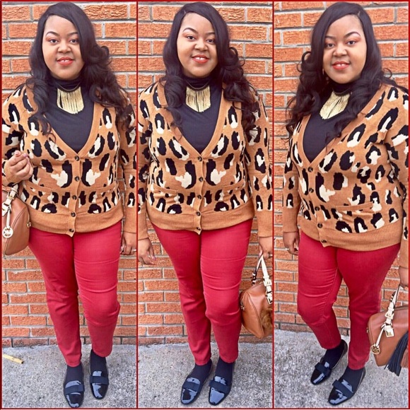 Jackets & Blazers - Leopard Cardigan